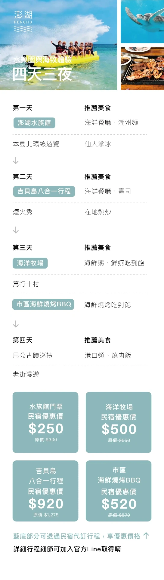 水樂園與海牧體驗｜澎湖百慶．臨海居．蘋果香味推薦